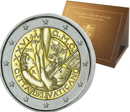Vatikan 2€ 2011 - Jugendtage