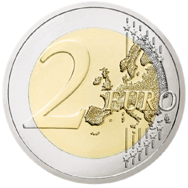 Luxemburg 2 € 40. Hochzeitstag Theresa und Henry 2021