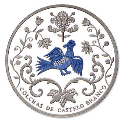 Portugal 2,5€ Quilts von Castelo Branco Proof 2015