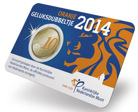 Niederlande 10 farbige Cent 2014
