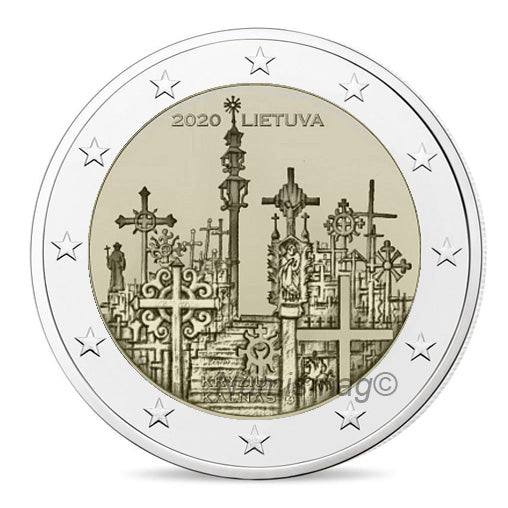 Litauen 2€ Berg der Kreuze 2020