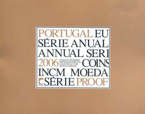 Portugal Jahres-Proof-Serie 2006
