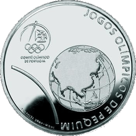 Portugal 2,50 € J.O. Peking 2008