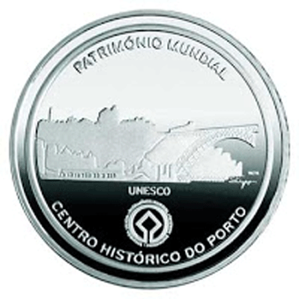 Portugal 2,50 € Historisches Zentrum von Porto 2008