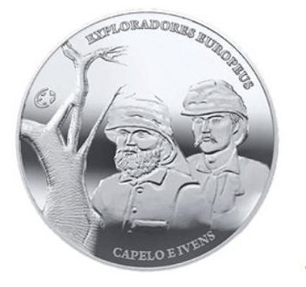 Portugal 2,50 € Explorers Capelo und Ivens 2011