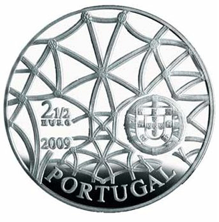 Portugal 2,50 € Mosteiro dos Jerónimos 2009