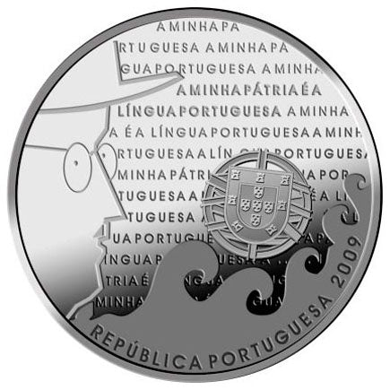 Portugal 2,5 € Portugiesische Sprache Proof 2009