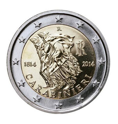 Italien 2€ Carabineri 2014