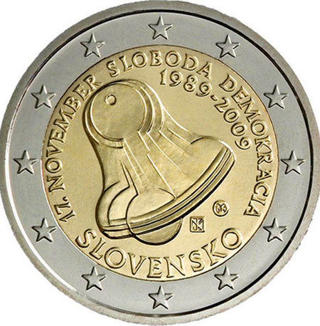 Slowakei 2€ Tag des Kampfes für Freiheit und Demokratie 2009