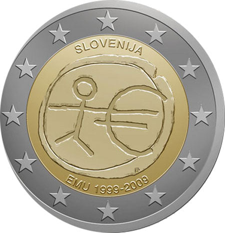 Slowenien 2€ WWU 2009