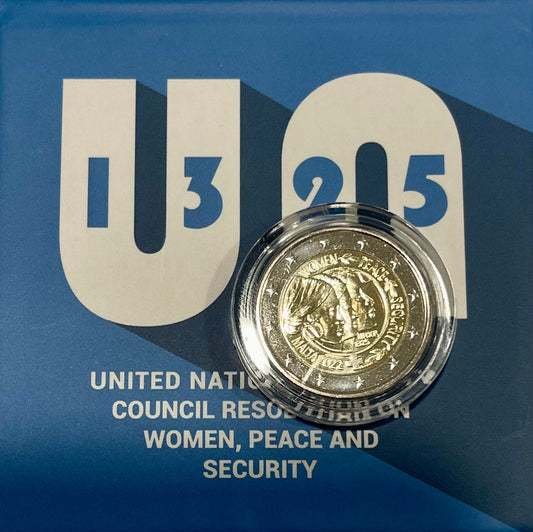 Malta 2 € Resolution des UN-Sicherheitsrates zu Frauen, Frieden und Sicherheit 2022 Sonderfall