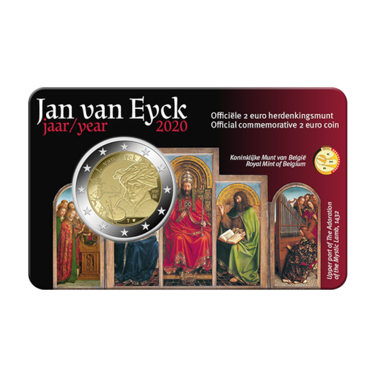 Belgien 2 € 2020 Jan Van Eyck