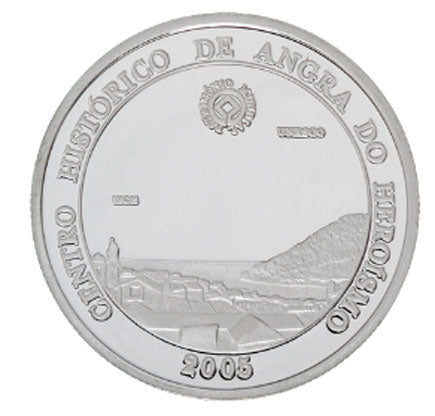 Portugal 5€ 2005 - Angra do Heroísmo Prata PP