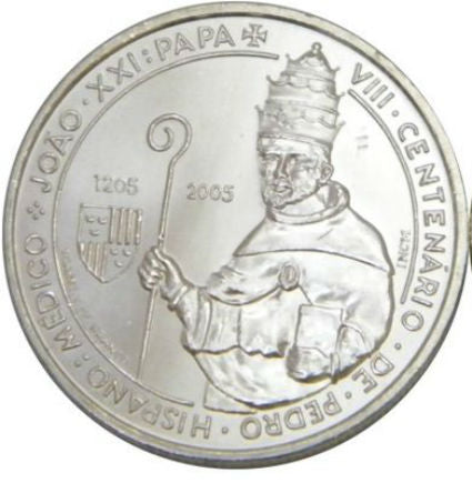 Portugal 5€ Papst Johannes XXI. 2005