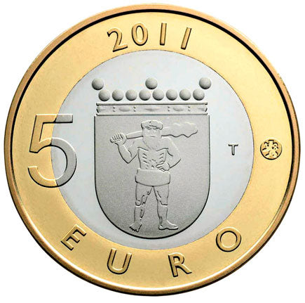 Finnland 5 € Provinz Lappland 2011