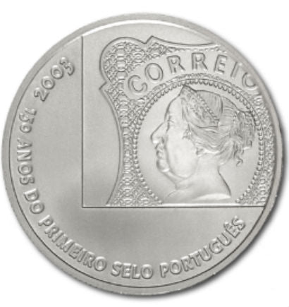 Portugal 5€ 150 Jahre der 1. Briefmarke 2003