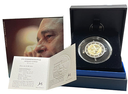 Frankreich 2€ Jacques Chirac 2022 PP
