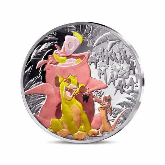 Frankreich 10€ "30 Jahre König der Löwen" Silber Proof 2024