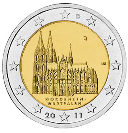Deutschland 2€ Kölner Sonne 2011