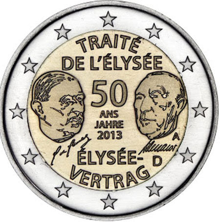 Deutschland 2€ Elisha-Vertrag 2013