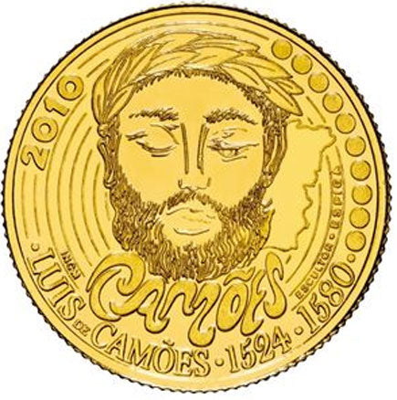Portugal 1/4€ 2010 - Luis Camões