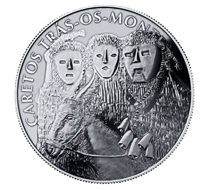 Portugal 2,5 € Caretos Trás-os-Montes Silber Proof 2017