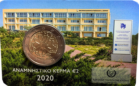 Zypern 2 € Institut für genetische Neurologie 2020 UNC