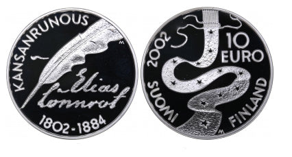 Finnland 10 € Eljas Lonnrot 2002