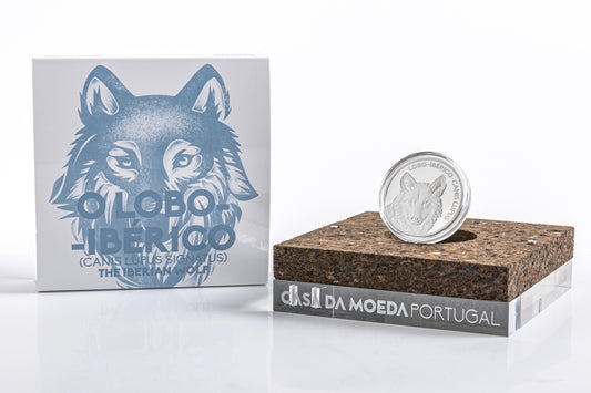 Portugal 5€ Iberischer Wolf 2019 Proof