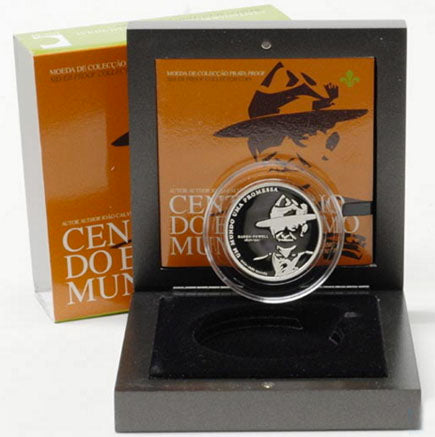 Portugal 5 € Hundertjahrfeier des Weltpfadfindertums Proof 2007