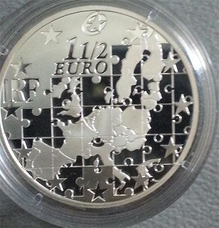 Frankreich 1,50 € Europa 2004