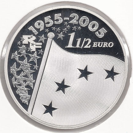 Frankreich 1,50 € Europa 2005