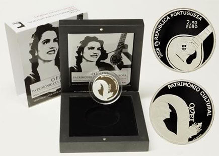 Portugal 2,50 € Fado Proof 2008