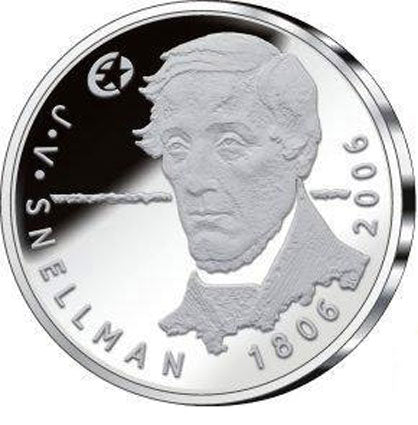 Finnland 10 € J. V. Snellman 2006