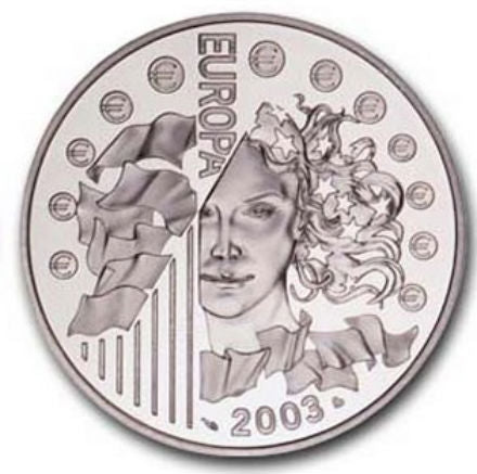 Frankreich 1,50 € Ein Jahr Euro 2003
