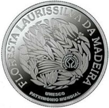 Portugal 5 € Laurissilva Wald Proof 2007