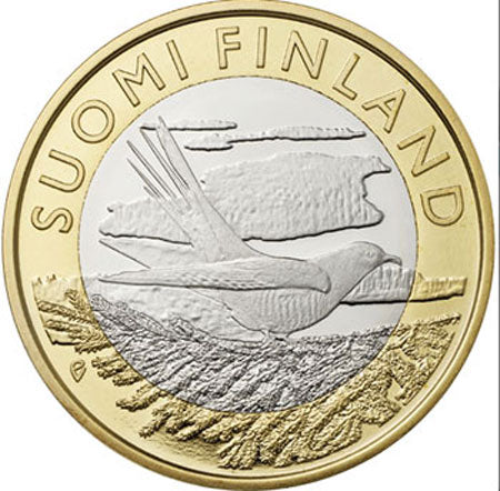 Finnland 5 € Kuckuck von Karelien 2014