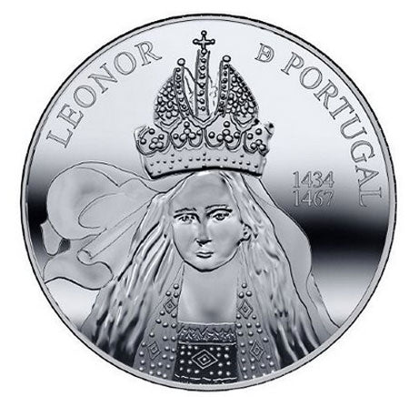 Portugal 5€ Queen D. Leonor 2014