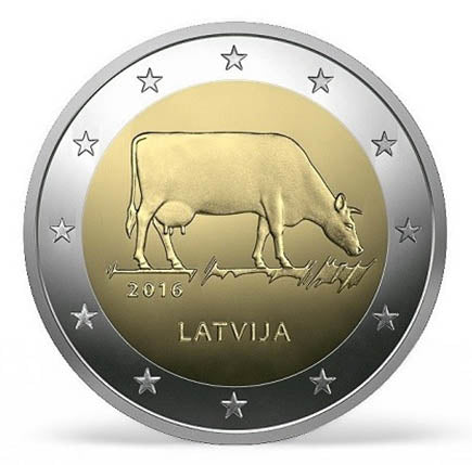 Lettland 2 € Agrarindustrie 2016