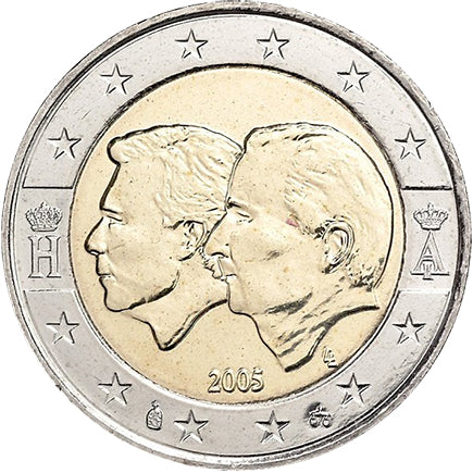Belgien 2 € Henri und Albert 2005