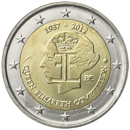 Belgien 2€ Königin Elisabeth 2012