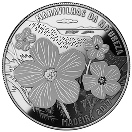 Portugal 7,50 € Madeira Silber 2017