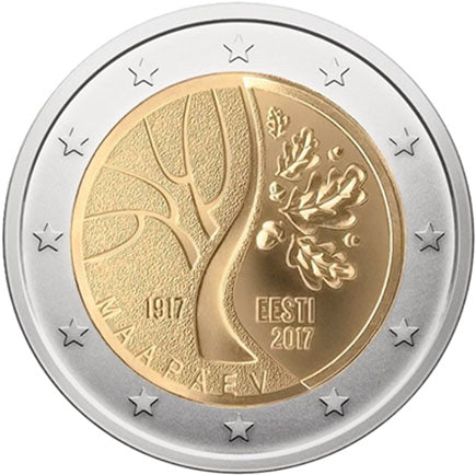 Estland 2€ Unabhängigkeit 2017
