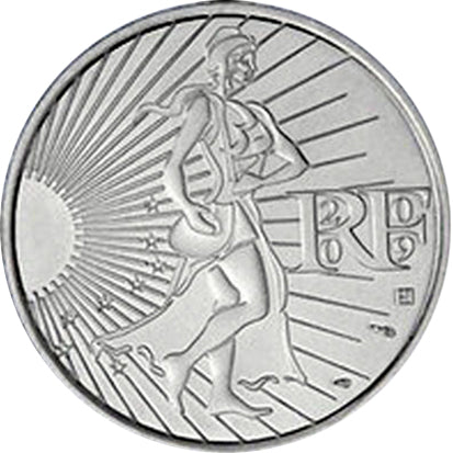 Frankreich 10€ Seeder 2009