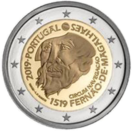 Portugal 2 € Ferdinand Magellan Weltumrundung 2019