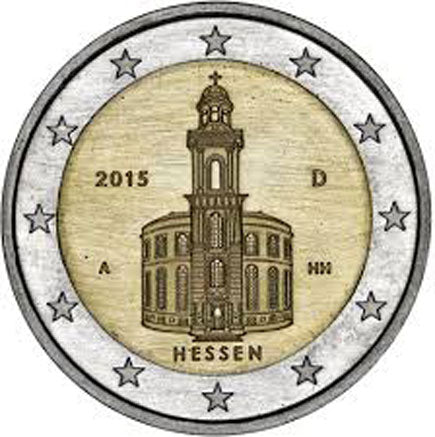 Deutschland 2€ Kirche São Paulo 2015
