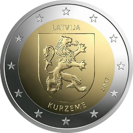 Lettland 2 € Kurzeme 2017