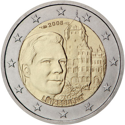 Luxemburg 2€ Chateau de Berg 2008
