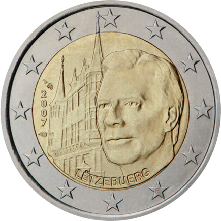 Luxemburg 2€ Großherzoglicher Palast 2007