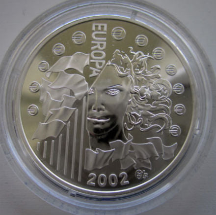 Frankreich 1,50 € erstes Jahr der Euro 2002